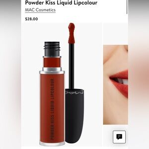 New! MAC Cosmetics Powder Kiss Liquid Lipcolour - Marrakesh-Mere